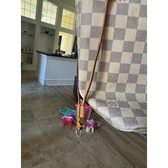 Authentic Louis Vuitton "Neverfull MM Damier Azur", Tote Bag - Picture 3 of 9